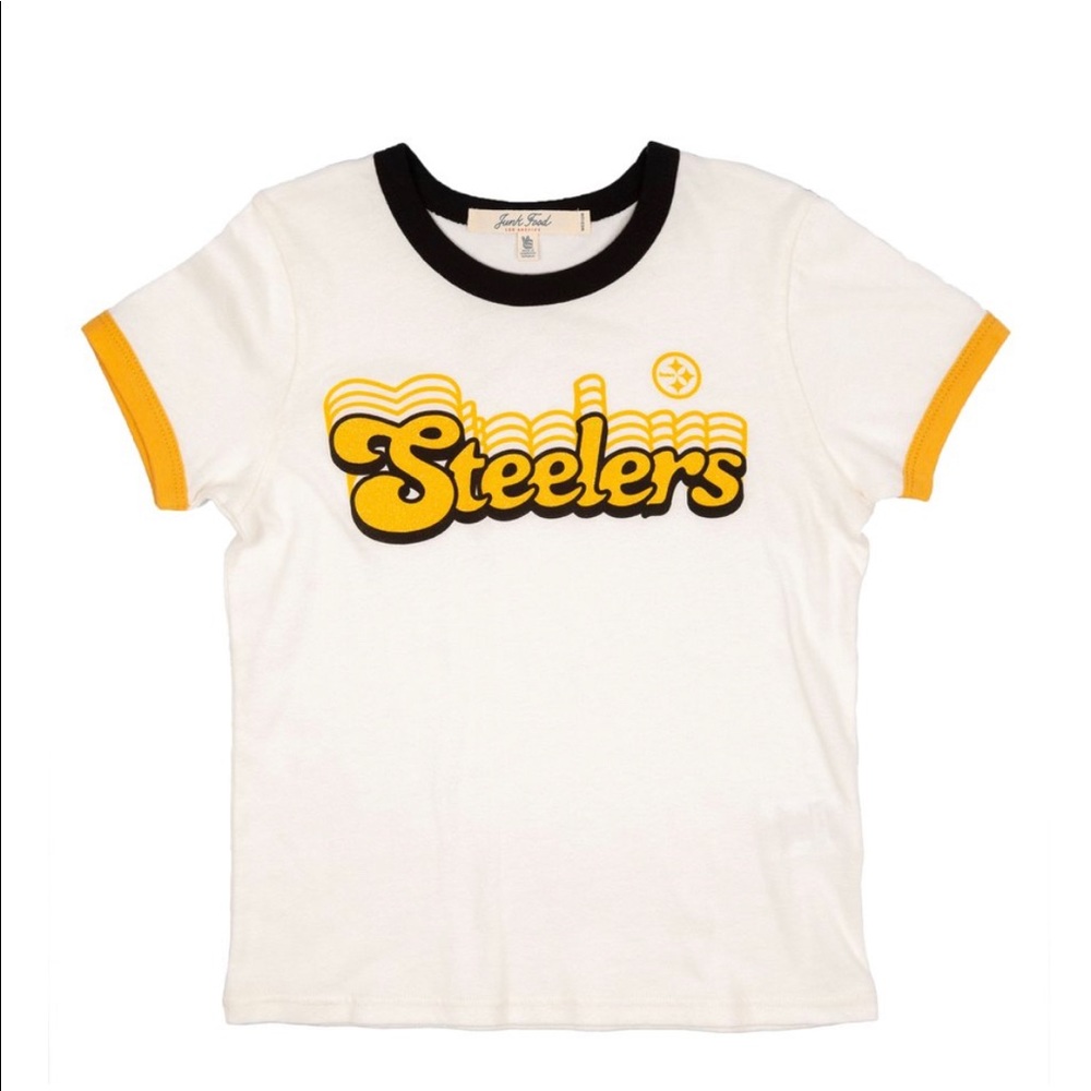 Steelers Junk Food T-shirt - Size Small